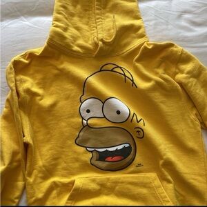Universal Studios BART Simpson Yellow Hoodie